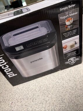 Proctor Silex Regular or Greek Yogurt Maker 32oz